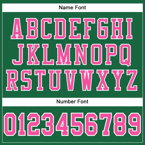 Custom Kelly Green Pink-White Mesh Authentic Football Jersey Custom Kelly Green Pink-White Mesh Authentic Football Jersey