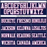 Custom Navy White-Pink Mesh Authentic Football Jersey Custom Navy White-Pink Mesh Authentic Football Jersey