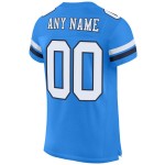 Custom Powder Blue White-Navy Mesh Authentic Football Jersey Custom Powder Blue White-Navy Mesh Authentic Football Jersey